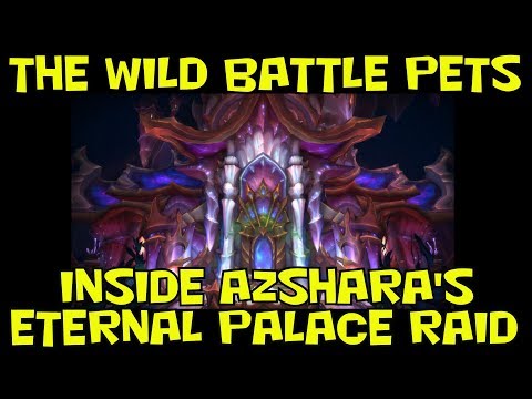 WoW BfA 8.2 - How to Get the 3 Wild Battle Pets inside Azshara's Eternal Palace Raid