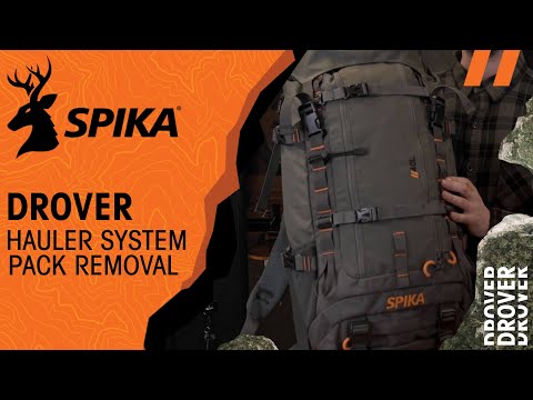 Spika // Drover Hauler System - Pack Removal