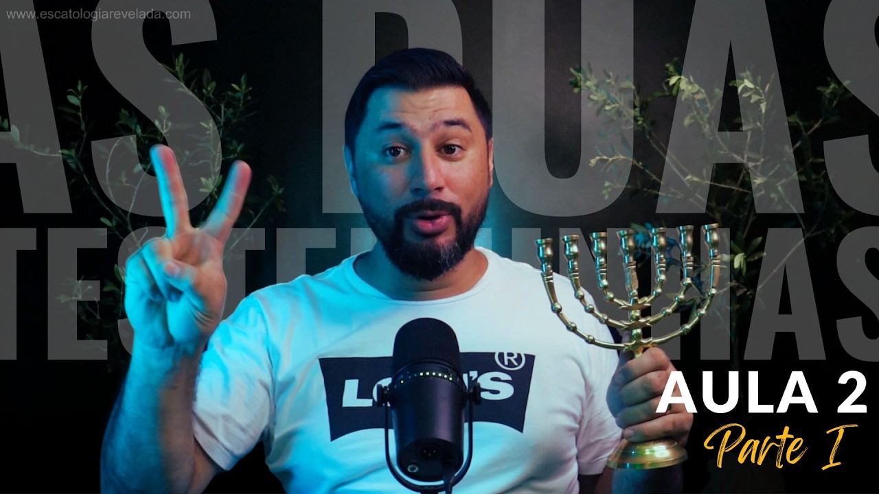 #Aula2 (1/2) QUEM SÃO OS 2 CASTIÇAIS 🕎🕎 que apontam para AS 2 TESTEMUNHAS? #TiagoTiz