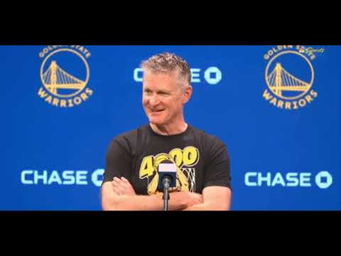 Steve Kerr on Stephen Curry's 4000 3-Pointers. HOW FAR CAN THIS MAN GO.????