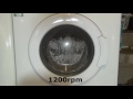 Beko WM6120W Washing Machine Cotton Final Spin 1200rpm Pt 12 13