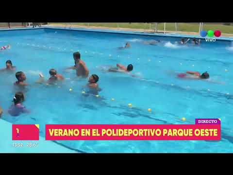 Verano en la ciudad, colonia en el parque oeste |TELEFE ROSARIO