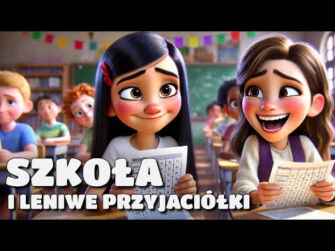 📚🎒 Szkoła i Leniwe Przyjaciółki - Audiobook - Bajka do słuchania na dobranoc 🎒📚