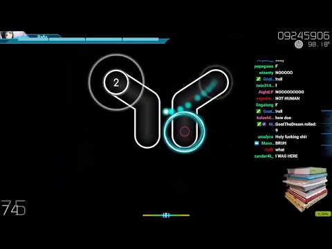 osu! | Vaxei | Beatdrop - Phase 1 [SHD] +DT 98.10% 726/991x 3❌ | Best DT score!