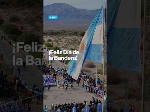 🇦🇷 Conmemoramos el Día de la Bandera en Saujil