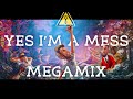 AJR - Yes I'm A Mess (MEGAMIX Mashup Remix by Spork Music)