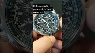 RADIOCONTROLADO CITIZEN. POSICIÓN DE REFERENCIA