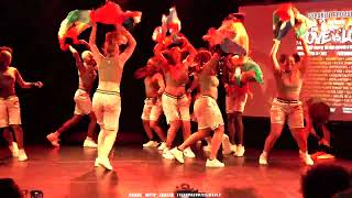 Afrobeats dance showcase, choreography by Judith Mccarty with AFRO AFRIQUE