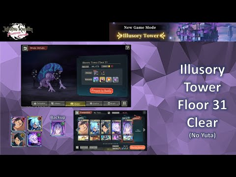 Illusory Tower Floor 31 Clear with Boogie Woogie Cheese (No Yuta or Toji)