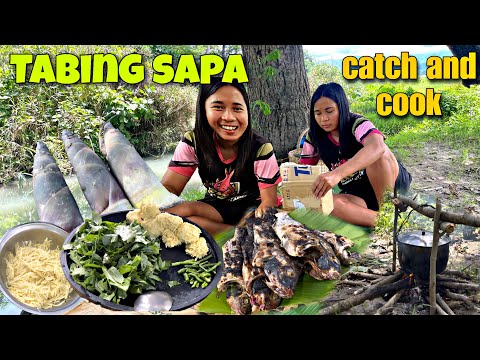 EP-416 | Kainan sa tabing sapa nakahuli tayo ng isang hito sa Patanga trap | Life in the province
