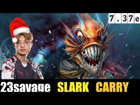 🤯 23savage [SLARK] CARRY 7.37E - DOTA 2 HIGHEST MMR MATCH#dota2  #dota2gameplay #23savage
