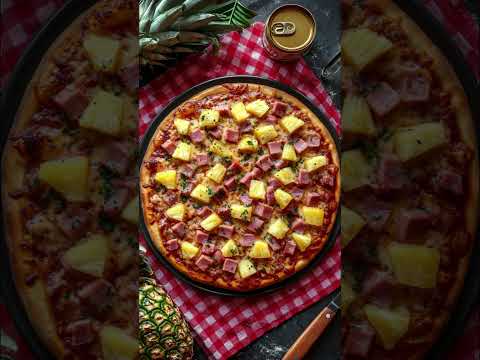 Hawaiian Pizza.          #shorts  #food  #recipe  #Nada_Recipes