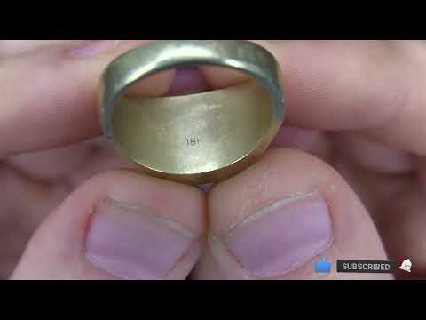 192 | Large 18K Ring Fake! "Magnetic Gold" They Still Selling it!
