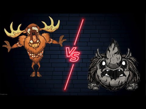 Woodie moose VS Ancient Guardian boss fight (BETA Reworked)