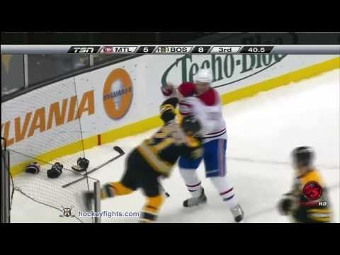 Jaroslav Spacek vs Johnny Boychuk