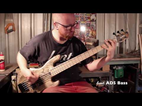 bmt Adeline 5 Bass Demo - EMG CSX Pickups