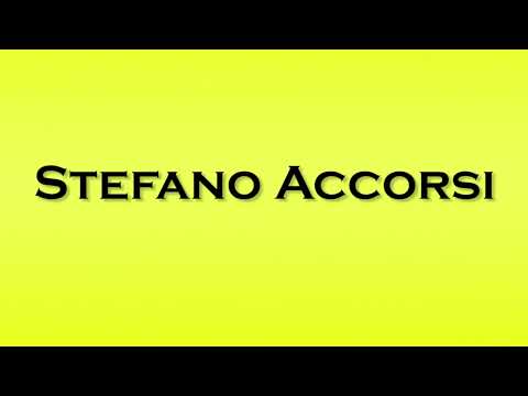 Pronunciation of Stefano Accorsi