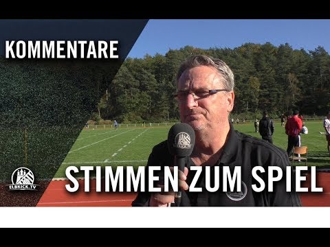 Die Stimmen zum Spiel I FSV Geesthacht - ASV Bergedorf 85 (12. Spieltag, Kreisliga 3)