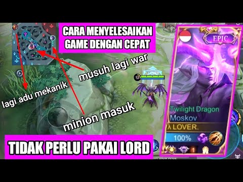 TOP GLOBAL MOSKOV PERLIHATKAN MAKRO TINGKAT TINGGI, 10 MENIT END - MOBILE LEGENDS