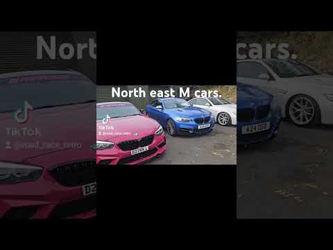 There are some serious M cars in the north east at the monthly meet.