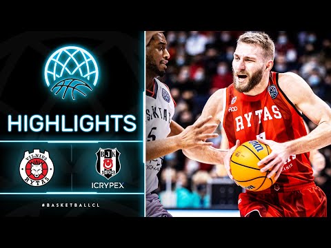 Rytas Vilnius v Besiktas Icrypex - Highlights | Basketball Champions League 2021-22