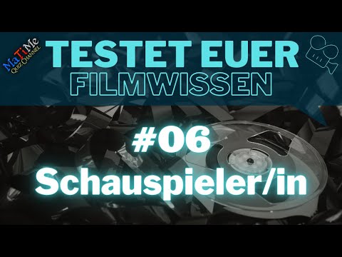 Film Quiz - Erkennt Ihr anhand eines Fotos den Schauspieler / die Schauspielerin? - Teil 6