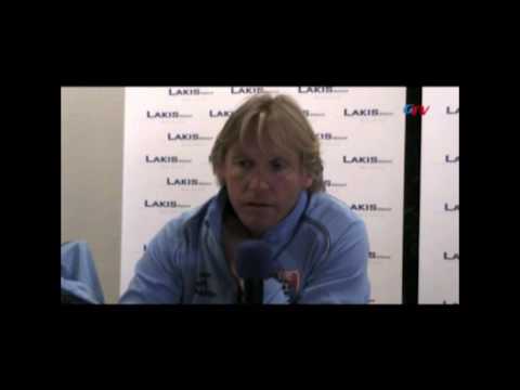 Pressekonferenz: KFC Uerdingen - Sportfreunde Baumberg (23.09.2012)