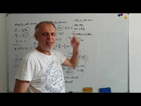 lecții 17 - PATRULATER convex 3: ecuații, mărimi direct prop., cazuri congruență, paralelism