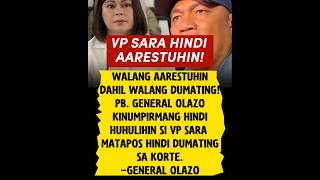 Download lagu 😱SURPRISE! VP SARA DUTERTE HINDI AARESTUHIN - GENERAL OLAZO 😱WOW!#funny#comedy#jokes#foryou#shorts mp3