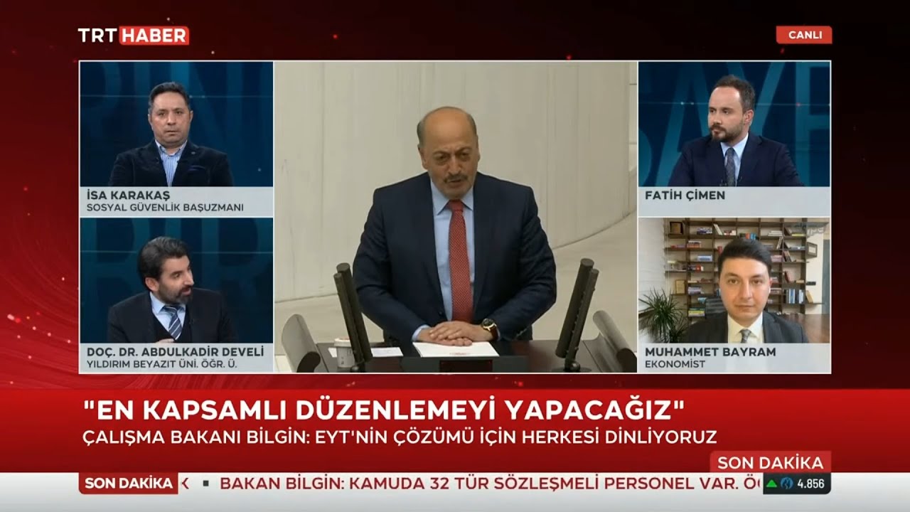 EYT'de yaş sınırı konusu, Asgari ücret beklentileri... TRT Haber'de değerlendirdik...