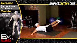 Straight Leg Pendulum exercise video thumbnail