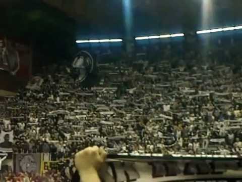 Grobari madness-Partizan euroleague(Da volim crno-bele) // the best in the world!!
