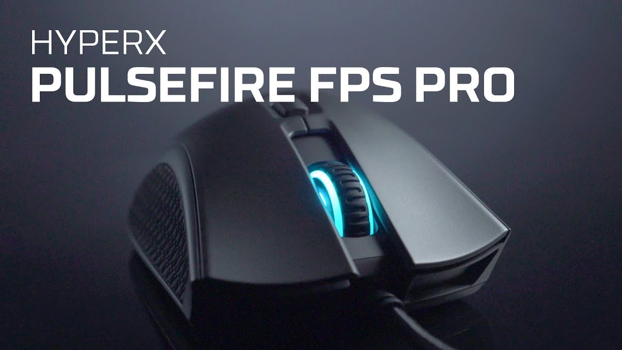 Ігрова комп'ютерна миша HyperX Pulsefire FPS Pro (Black) HX-MC003B video preview