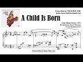 Oscar Peterson - A Child Is Born / from album: Tracks, 1970 (transcription)