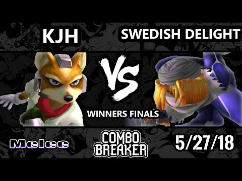 Combo Breaker 2018 Smash Melee - Balance | KJH (Fox) Vs. OG | Swedish Delight (Sheik) - SSBM WF