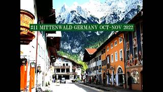 【#11 OCT 2022 ドイツ🇩🇪ミッテンヴァルト絶景✨|仕事が終わり初登山怖い😱2244m-2384mカーヴェンデル山|詩人ゲーテ『生きた絵本』美しい街並み|旅|イタリア在住 |海外VLOG】