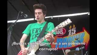 Anti-Flag - Protest Song (Subtitulada)