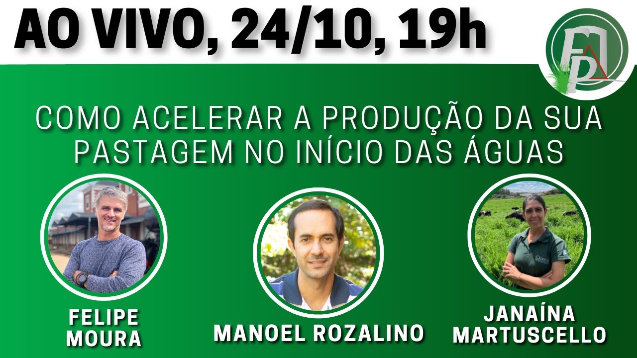Como acelerar a produção da sua pastagem no início das águas