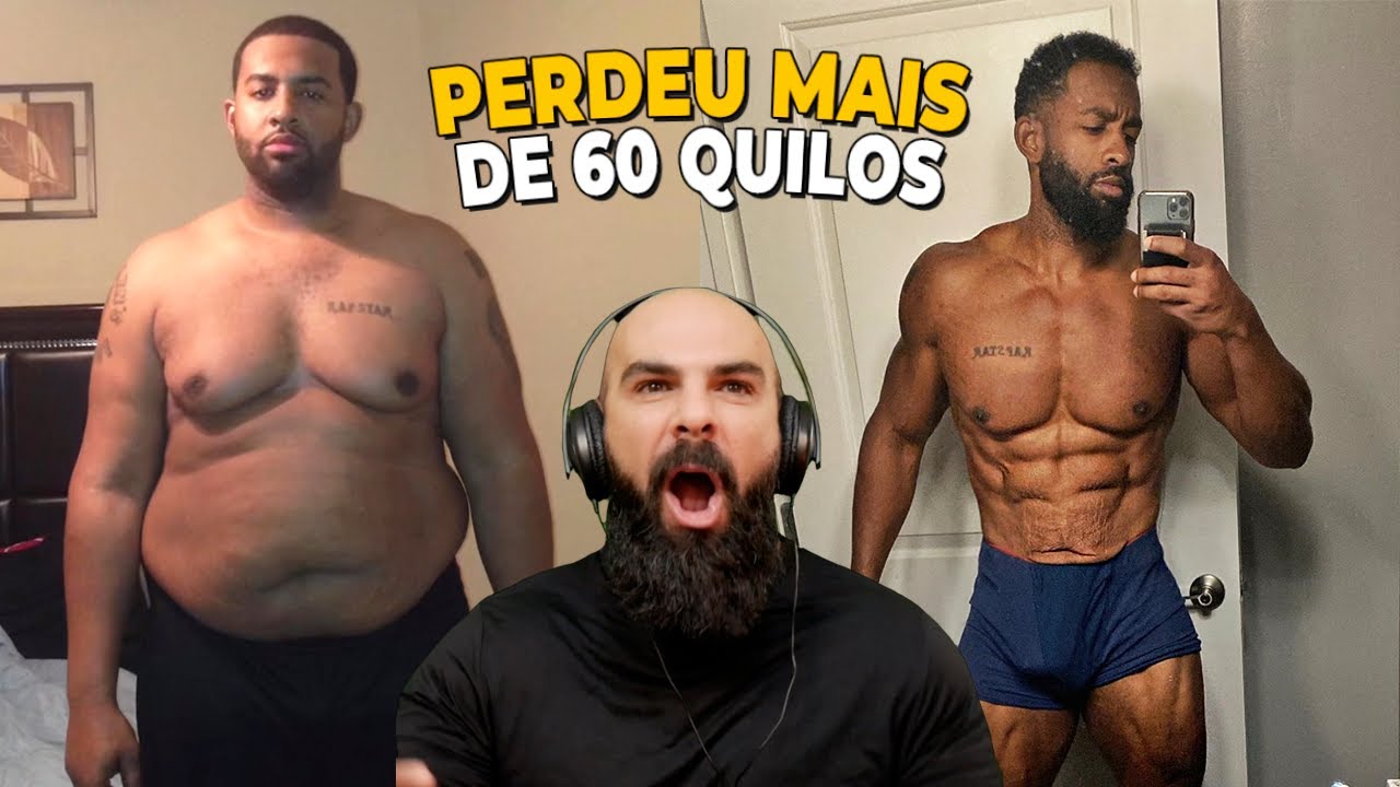 REAGINDO A TRANSFORMAÇÃO CORPORAL DE PERDA DE PESO E EMAGRECIMENTO