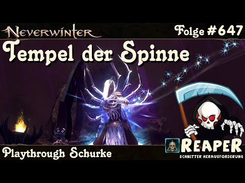 NEVERWINTER #647 Tempel der Spinne - Herausforderung des Schnitters - Schurke Let’s Play PS4 deutsch