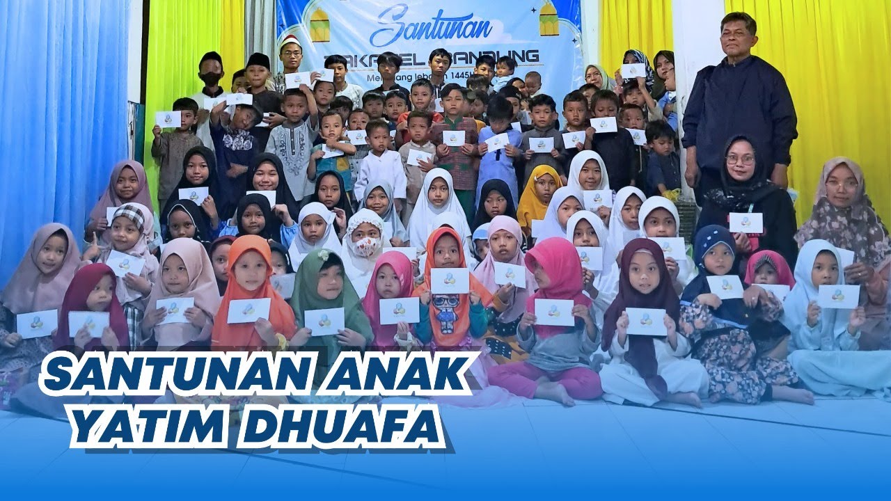 Ramadhan bahagia untuk anak yatim dhuafa.