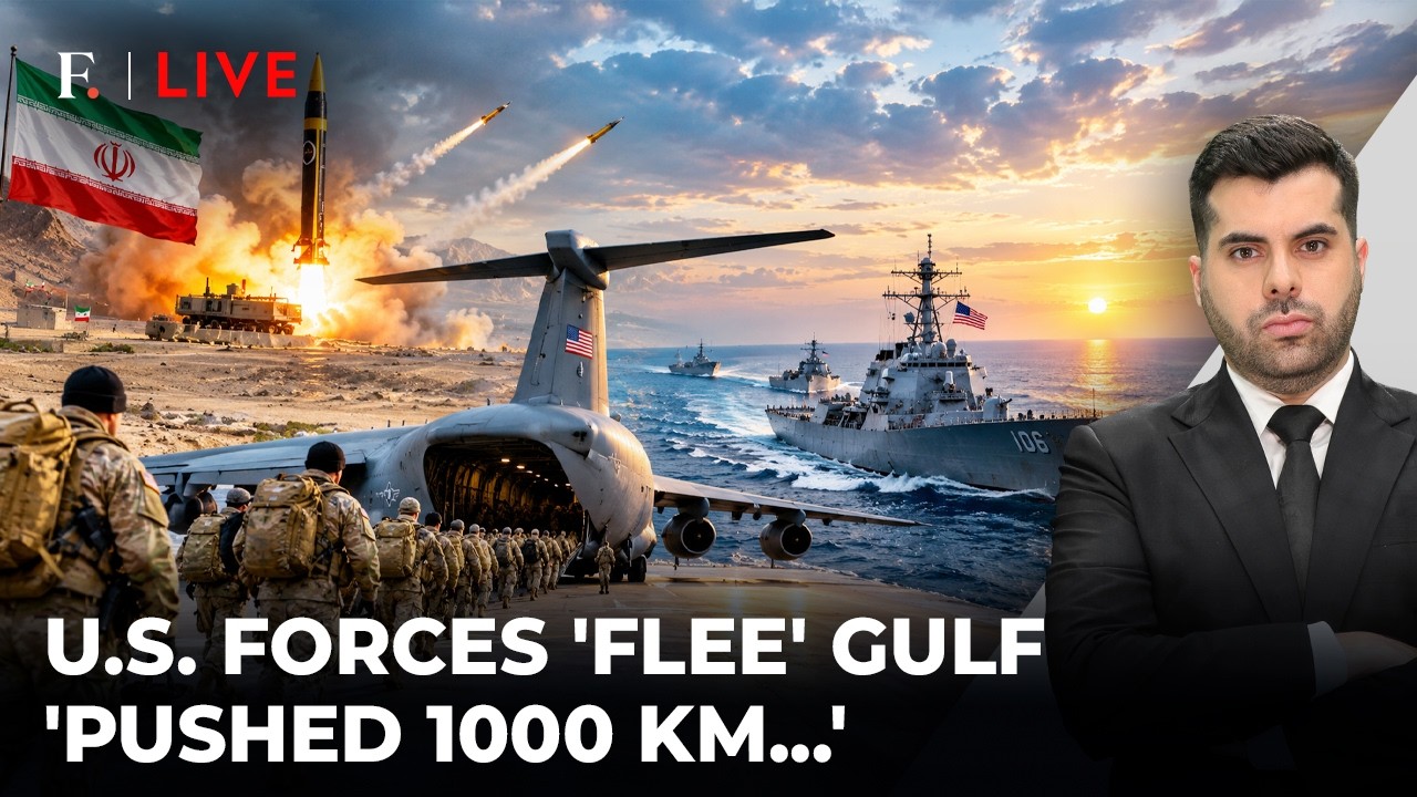 'Americans Fled 1,000 KM': Iran Claims US 'Retreat', Flexes Missile Power| Firstpost Live