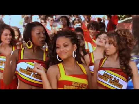 Trailer shot: line-up before competition, bright lights and quick edits