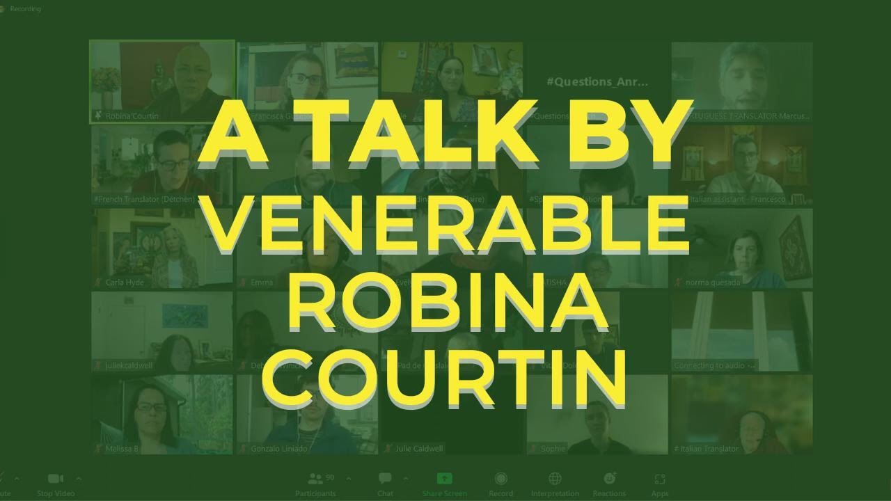 RUSSIAN: A talk with Ven. Robina Courtin (Audio only)