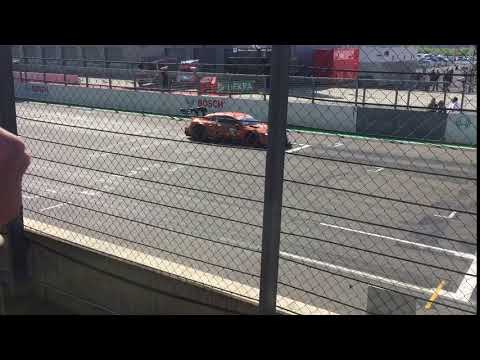 DTM Lausitzring 2018 Lucas AUER Startübung