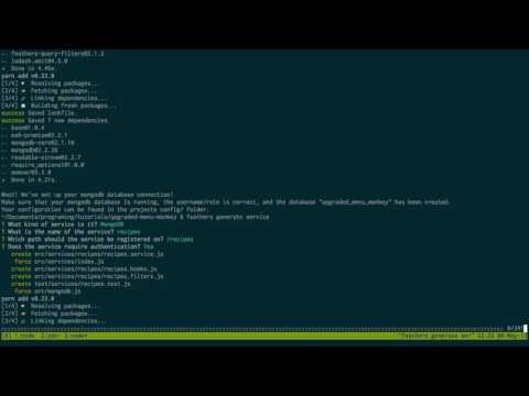 Fullstack Feathersjs and React Web App Updated part 21