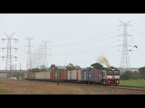 7922V SCT/SBR Containers From Dooen/Horsham - PoathTV Australian Trains & Railways