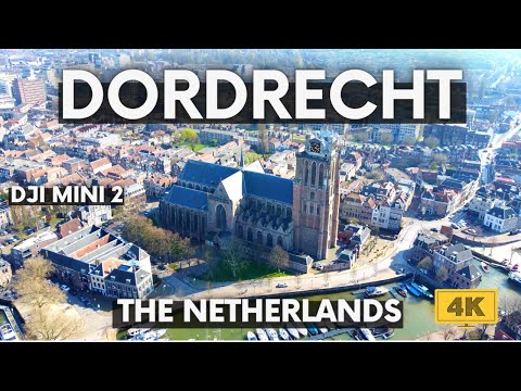 One of the oldest cities in The Netherlands! 🇳🇱 Dordrecht Drone Tour in 4k!