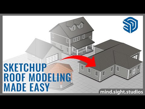 SketchUp Roof Modeling Made Easy!