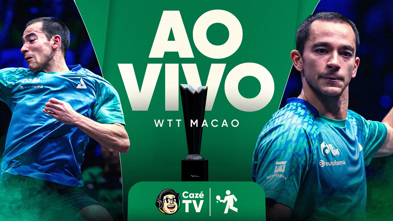 EVENTO COMPLETO: HUGO CALDERANO X TRULS MOREGARD | FINAL DO WTT CHAMPIONS DE MACAU | TÊNIS DE MESA